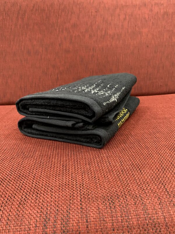 Bath Towel - Black Jacquard - Image 7